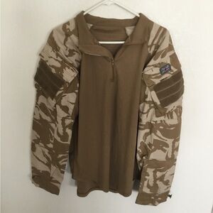 British DPM desert under armour combat shirt size medium